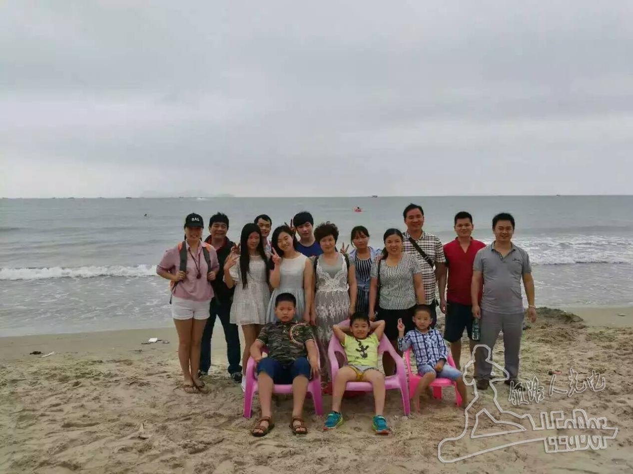 深圳領路人光電管理層及家屬五一惠東海邊兩日游